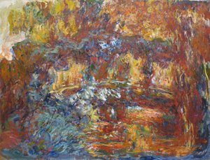 日本の歩道橋 作： Claude Monet